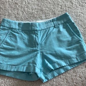 Light blue j crew shorts